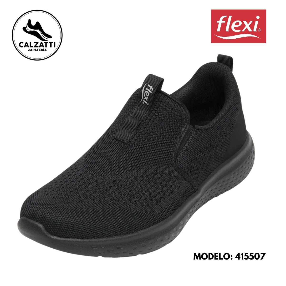 Sneaker Tejido Slip On Flexi para Hombre