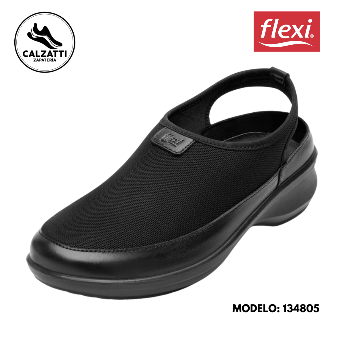 Zueco Adaptable Al Pie Flexi para Mujer con Frescura
