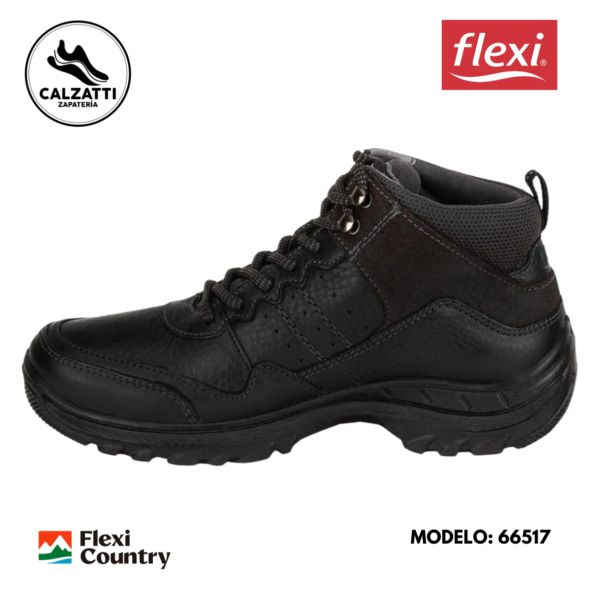 Botín Outdoor Puntera Flexi Country para Hombre