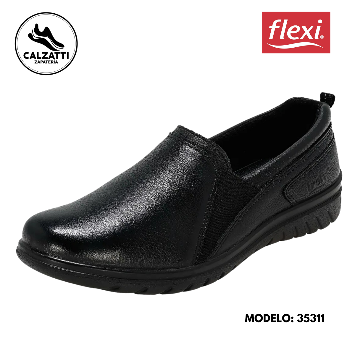 Flat Casual Flexi Con Sistema Walking Soft Para Mujer