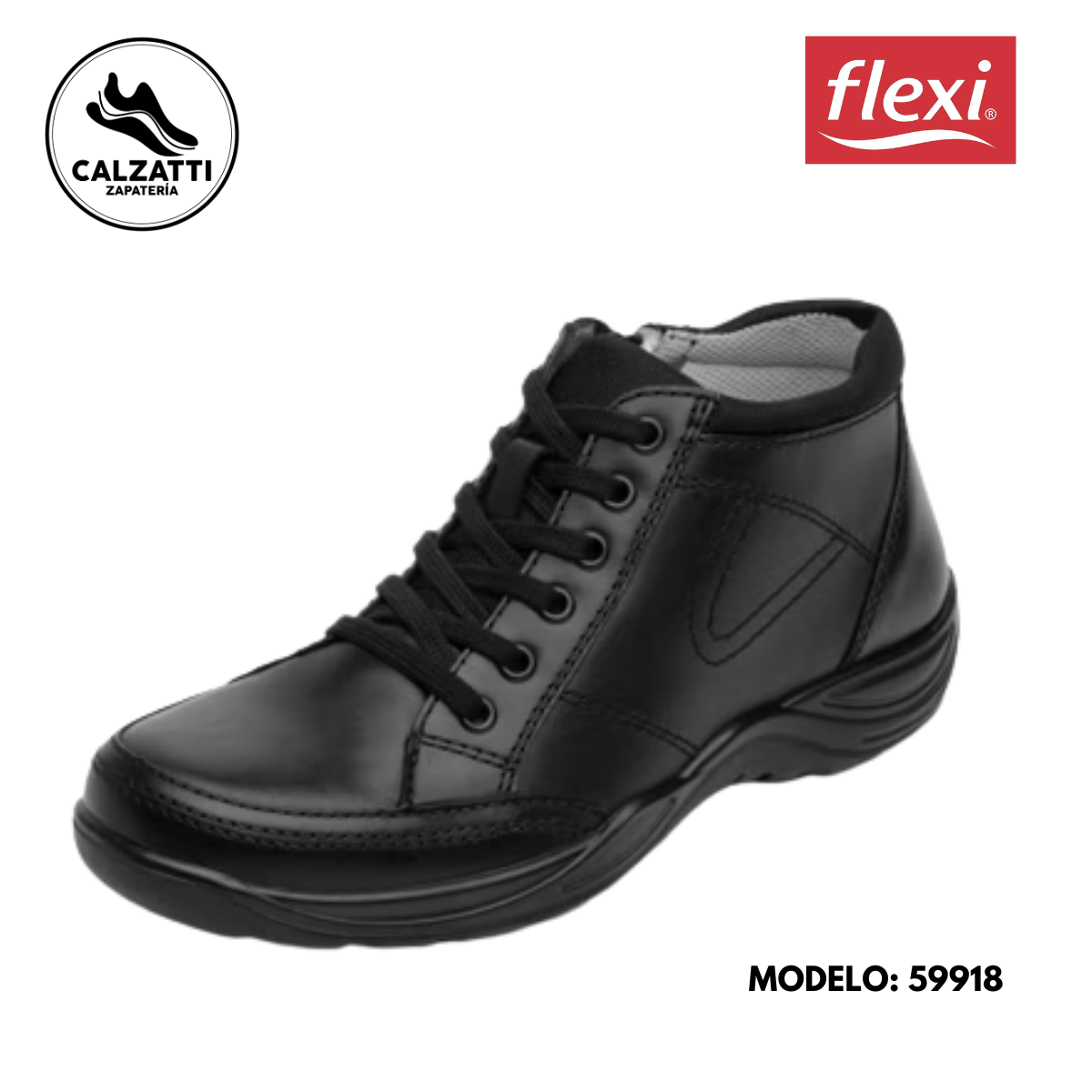 Botín Escolar Con Puntera Flexi para Niño con Recovery Form